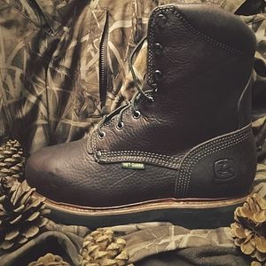 John Deere Leather Work Boots